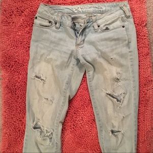 Size 1 ripped jeans from Pacsun